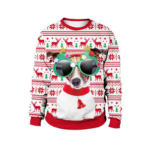 Dachshund with glasses Merry Christmas Sweater, Christmas Gift, Gift Christmas 2022
