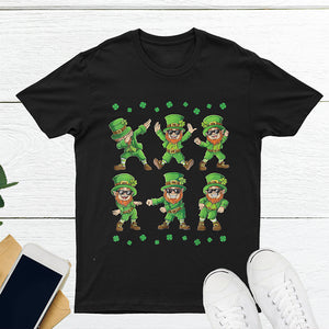 Dancing Leprechauns St Patrick's Day Boys Girls Kids Funny T-Shirt