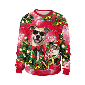 Dog Cat Christmas Sweater, Christmas Ugly Sweater, Christmas Gift, Gift Christmas 2022