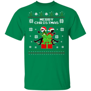 Merry Christmas Funny T-shirt, Funny Christmas Family Gift Idea