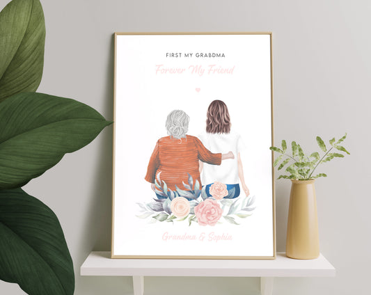 Pictiúr Pearsanta Bronntanas Lá na Máithreacha Pearsanta Do Mamó, Bronntanas Lá na Máithreacha Mamó, Bronntanas Lá na Máithreacha Pearsanta, Bronntanas Saincheaptha Mamó Mór, Bronntanas Nollag Mamó