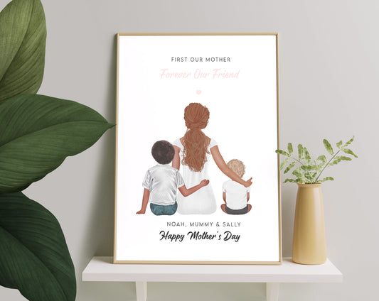 Pictiúr Pearsanta Bronntanas Lá Máithreacha Lámhdhéanta Pearsanta, Bronntanas Uathúil Do Mhama, Lá na Máithreacha Saincheaptha i Láthair, Bronntanas Lá na Máithreacha Ó Iníon, Bronntanas Lá na Máithreacha ó Mhac