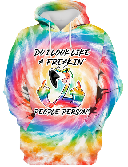 Flamingo Do I Look Like A Freakin People Person, Christmas Ugly Sweater, Christmas Gift, Gift Christmas 2024