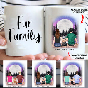 Fur Family custom christmas mugs