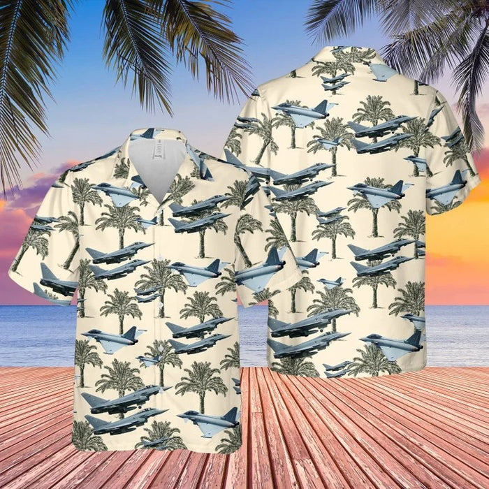 German Air Force Luftwaffe Eurofighter Hawaiian Shirt,Hawaiian Shirt Gift,Christmas Gift