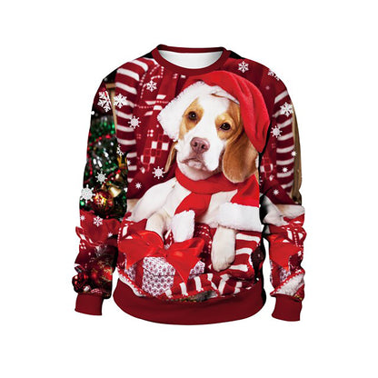 Golden Retriever Christmas Sweater, Christmas Ugly Sweater, Christmas Gift, Gift Christmas 2024