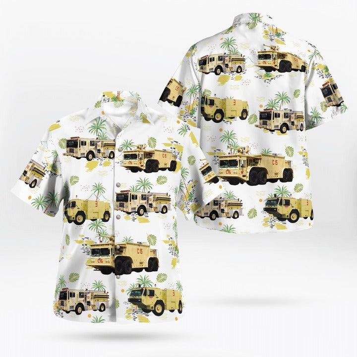 Goldsboro, Wayne County, North Carolina, Seymour Johnson Air Force Base Fire Rescue Hawaiian Shirt,Hawaiian Shirt Gift,Christmas Gift