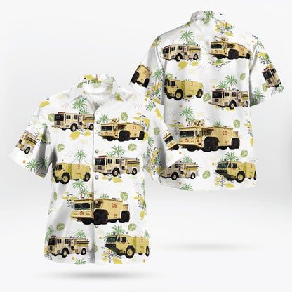 Goldsboro, Wayne County, North Carolina, Seymour Johnson Air Force Base Fire Rescue Hawaiian Shirt,Hawaiian Shirt Gift,Christmas Gift