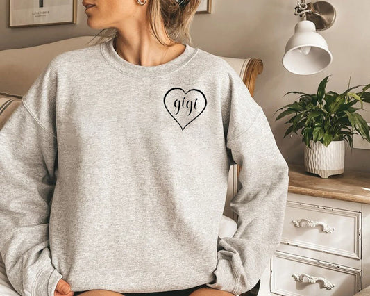 Grandma Sweatshirt, Gigi Sweater, Mothers Day Gifts, Gifts for Grandma