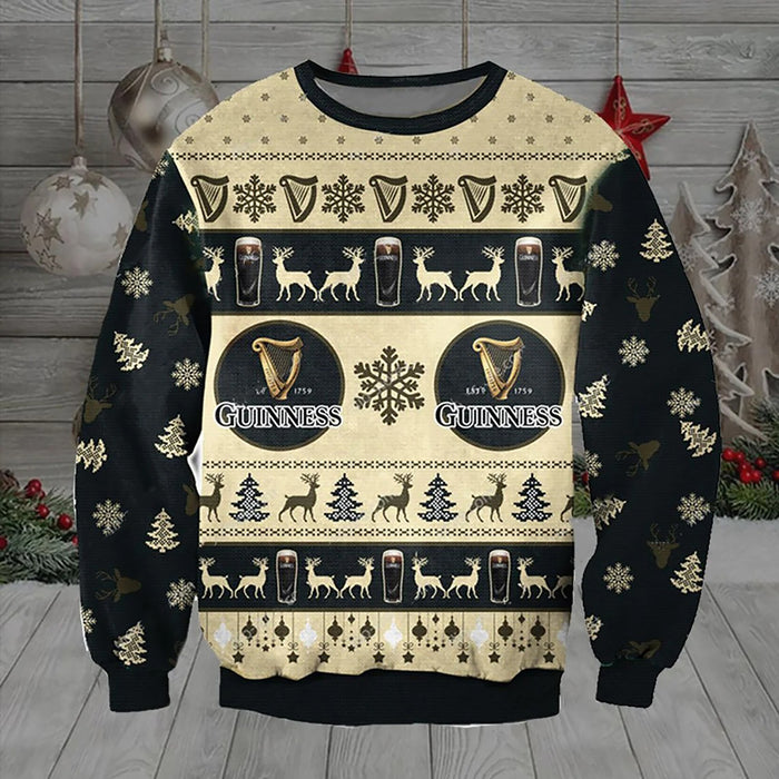 Guinness 1759 Ugly Sweater Christmas Tshirt Hoodie Apparel,Christmas Ugly Sweater,Christmas Gift,Gift Christmas 2022