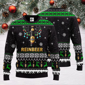 Guinness Reinbeer Christmas Sweater, Christmas Ugly Sweater, Christmas Gift, Gift Christmas 2024