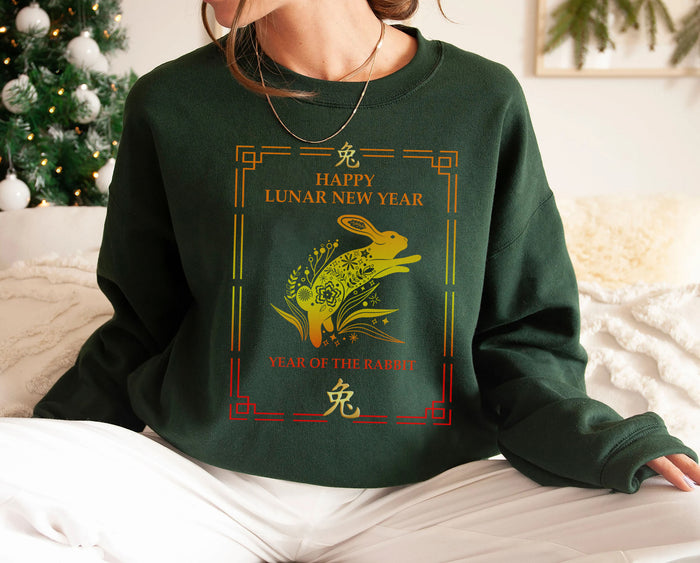 Copy of Happy Lunar Rabbit New Year 2023 Sweatshirt