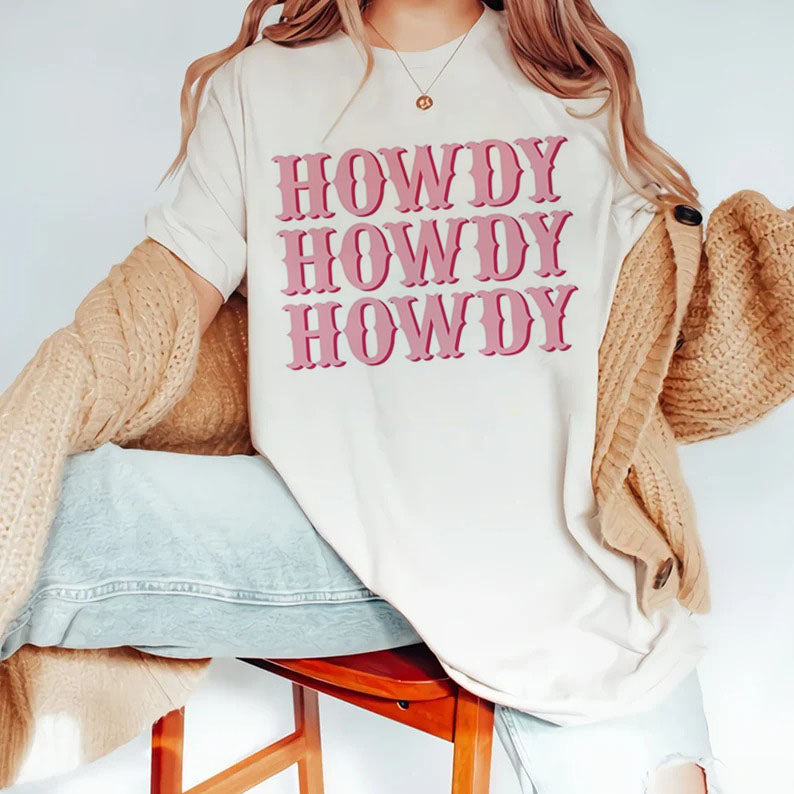 Howdy Sweatshirt, Howdy Hoodie, Nashville Girls Trip Gift, Howdy Fashion, Cowgirl Style T-Shirt