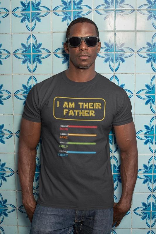 I Am Their Father Personalized Shirt, I am their father shirt, Father's Day gift, Personalized gift for dad, I am your father gift