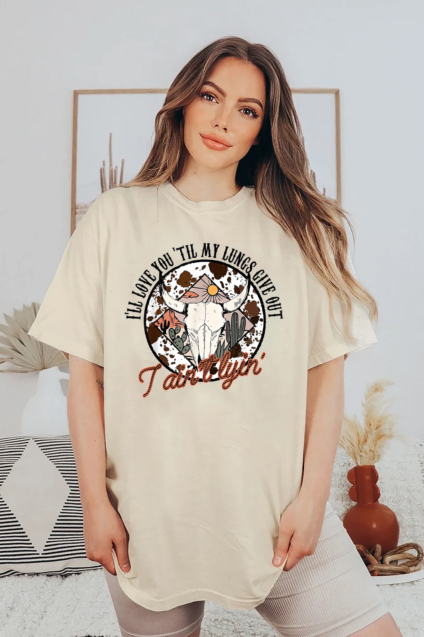 I'll Love You Till My Lungs Give Out Ain't Lyin Sweatshirt