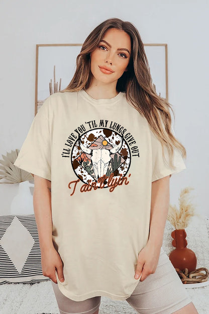 I'll Love You Till My Lungs Give Out Ain't Lyin Sweatshirt