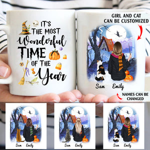 It's the most wonderful time personalised gift customized mug coffee mugs gifts custom christmas mugs
