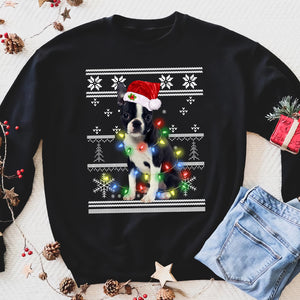 I want Boston Terrier for my Christmas best gift for love  funny sweatshirt gifts for dog lovers christmas ugly sweatshirt