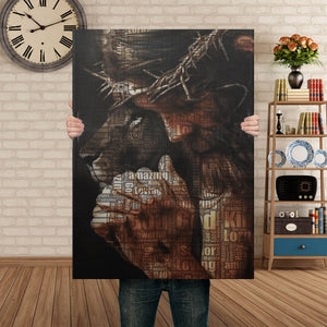 Jesus and Lion Wall-art Canvas, God Canvas