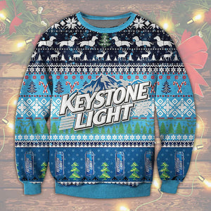 Keystone Light Moutain Beer Ugly Sweater Christmas Tshirt Hoodie Apparel,Christmas Ugly Sweater,Christmas Gift,Gift Christmas 2022