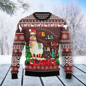 Llama Falalala sheep Christmas Ugly Christmas Sweater, Christmas Ugly Sweater, Christmas Gift, Gift Christmas 2024