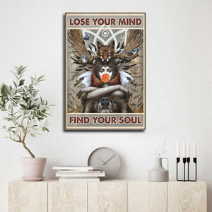 Lose My Mind Find My Soul - Lord of the Jungle Canvas, Gift for Her Canvas