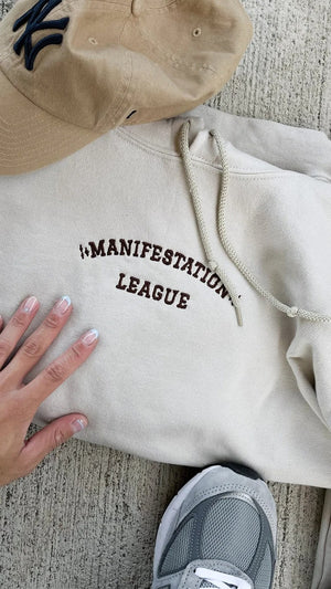 Manifestation League Embroidered Hoodie