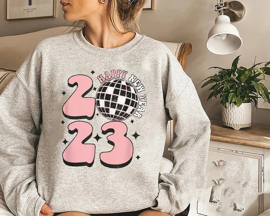 Merry Christmas And Happy New Year Good Bye 2022 Hello 2023 Sweatshirt