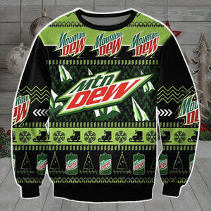 Moutain Dew Ugly Sweater Christmas, Christmas Ugly Sweater,Christmas Gift,Gift Christmas 2022