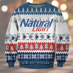 Natural Light Beer Ugly Sweater Christmas Christmas Tshirt Hoodie Apparel,Christmas Ugly Sweater,Christmas Gift,Gift Christmas 2022