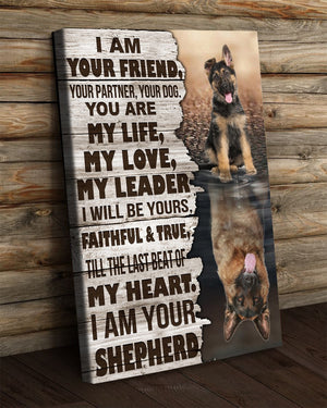 Perfect gift for German Shepherd lovers Canvas shirt