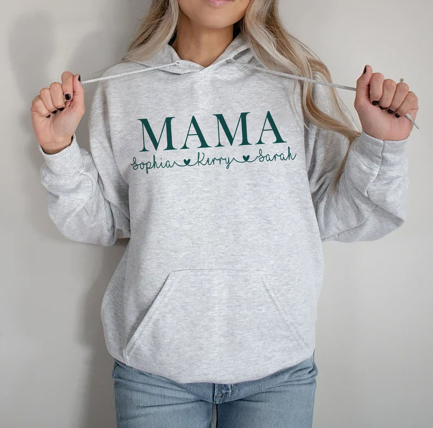 Personalized Mama Sweatshirt, Gift For Mom, Gift For Grandma, Mama Shirt Kids Names Shirt