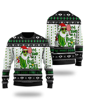 Pickleball Symol I'm Kind Of A Big Dill Noel, Christmas Ugly Sweater, Christmas Gift, Gift Christmas 2022