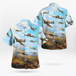 Red Bull Air Force Helicopter Hawaiian Shirt,Hawaiian Shirt Gift,Christmas Gift