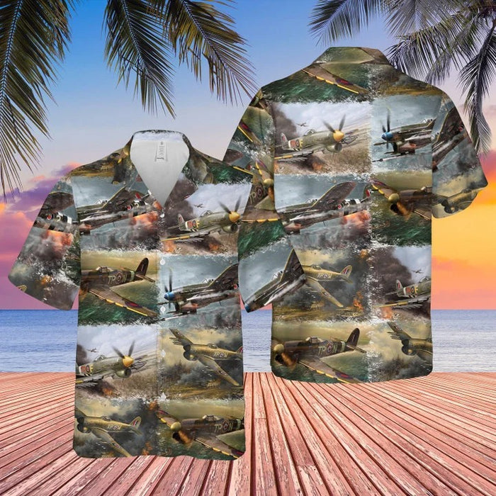 Royal Air Force Hawker Typhoon Hawaiian Shirt ,Hawaiian Shirt Gift,Christmas Gift
