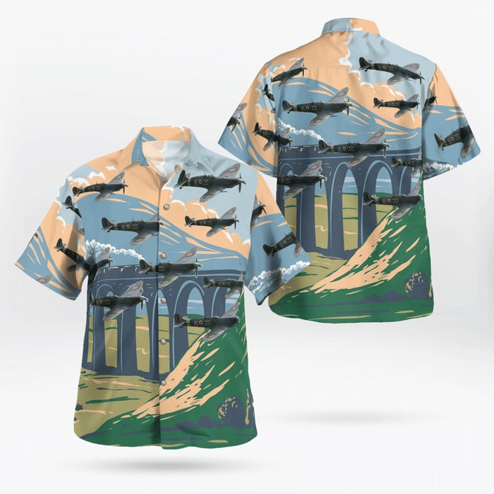 Royal Air Force Supermarine Spitfire Hawaiian Shirt ,Hawaiian Shirt Gift,Christmas Gift