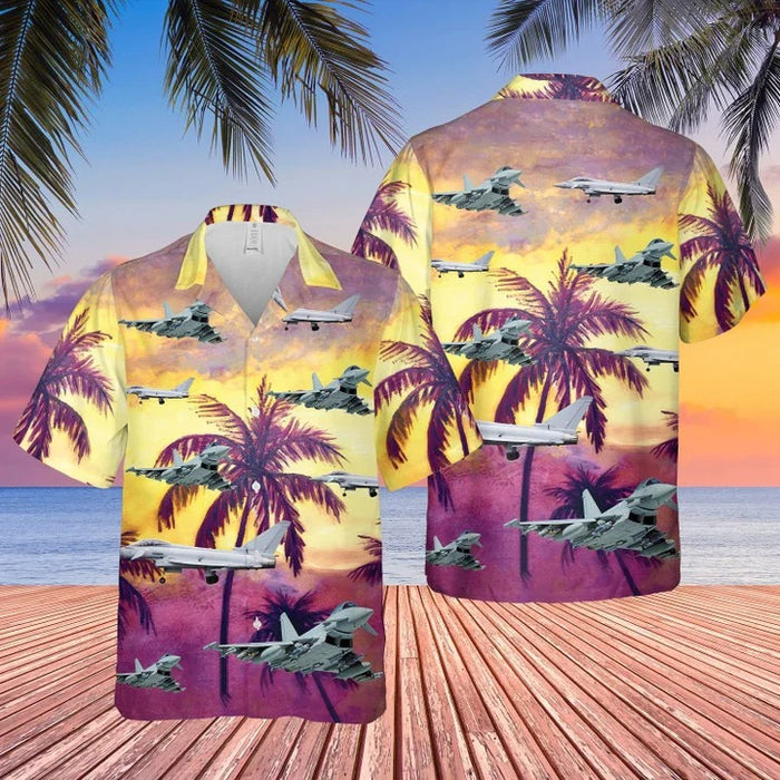 Royal Air Force Typhoon FGR4 Hawaiian Shirt,Hawaiian Shirt Gift,Christmas Gift