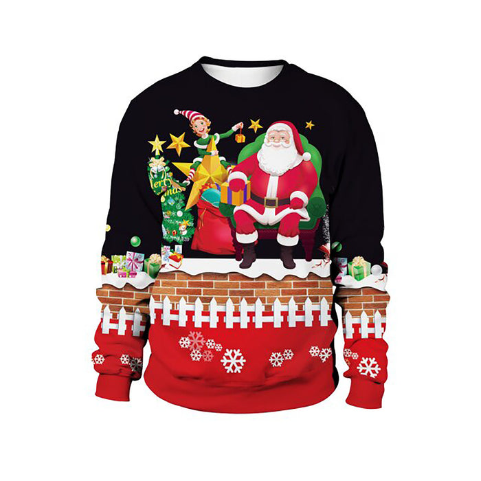 Santa Claus Christmas Sweater, Christmas Ugly Sweater, Christmas Gift, Gift Christmas 2022