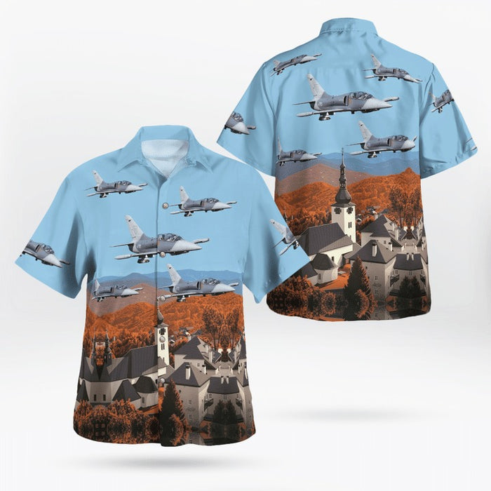 Slovak Air Force Aero L-39 Hawaiian Shirt ,Hawaiian Shirt Gift,Christmas Gift