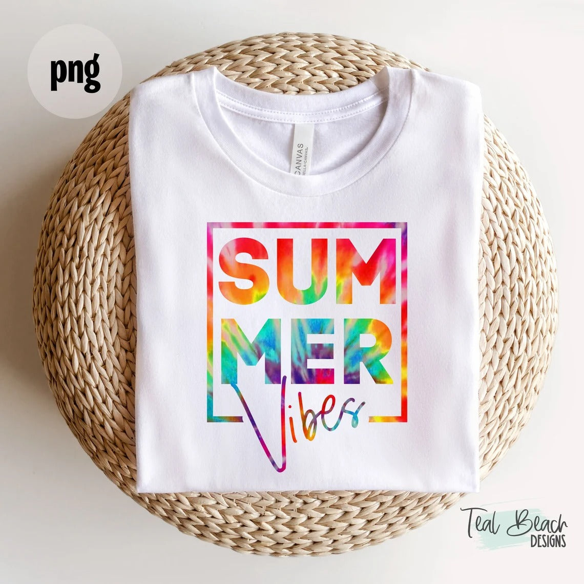 Léine Tie-Dye Vibes Samhraidh