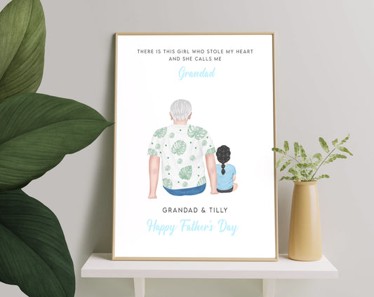 Pictiúr Pearsanta Cló Lá Uathúil na nAithreacha, Bronntanas Lá na nAithreacha Daideo, Bronntanas Lae na Chéad Aithreacha, Cló Pearsantaithe, Bronntanas do Lá na nAithreacha, Bronntanas do Chéim Dhaid