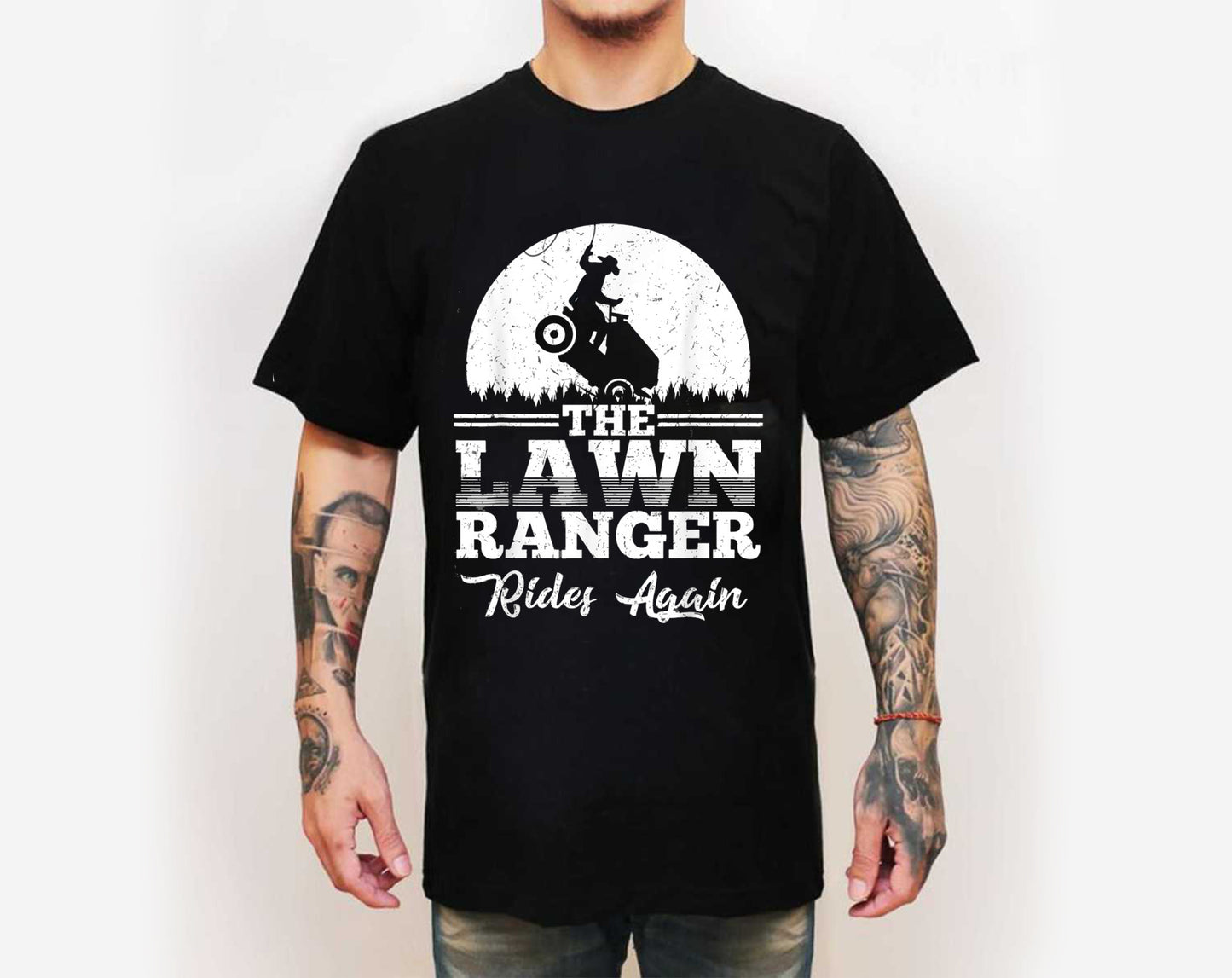 The Lawn Ranger Rides Again Shirt Cute Lawn Caretaker Gift