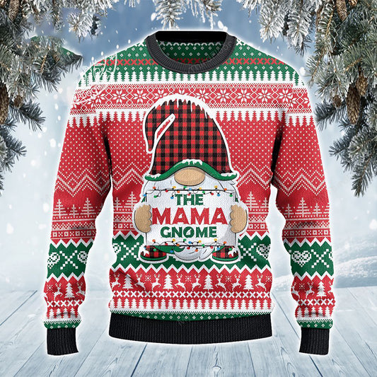 Geansaí Gránna Geansaí Nollag Gnome an Mhamaí, Geansaí Gránna Nollag, Bronntanas Nollag, Bronntanas Nollag 2024