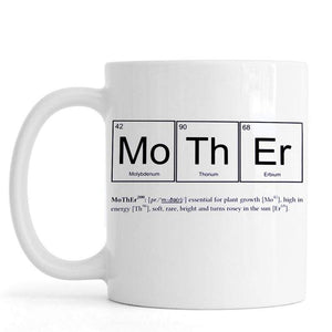 Mother Definition in Chemistry, Gift for mother Mugs