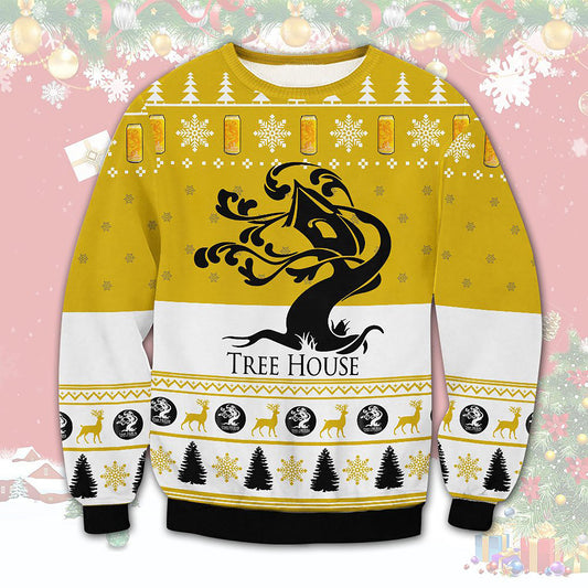 Geansaí Gránna Nollag ag Grúdaireacht Teach Crann Nollag, Geansaí Gránna Nollag, Bronntanas Nollag, Bronntanas Nollag 2024