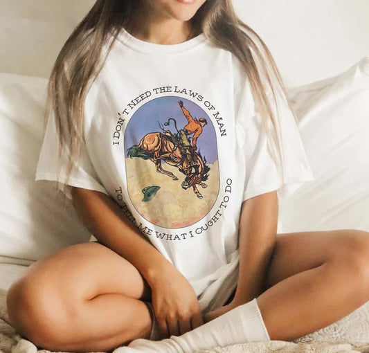 Triune God Tyler Childers Léine Níl gá agam le Dlíthe an Duine