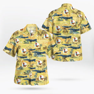 US Air Force Nevada Air National Guard 192d Airlift Squadron RF-4C Phantom II Hawaiian Shirt ,Hawaiian Shirt Gift,Christmas Gift