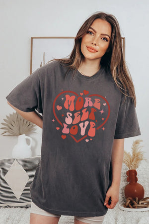 Valentines Day Retro More Self Love Heart Single Trendy Love Sweatshirt