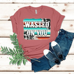 Wasted on You Shirt, Wasted on You T-shirt, Country Concert Shirt