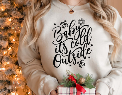 Winter Sweatshirt, Women's Merry Christmas Sweatshirt, Cute Christmas Sweatshirt, Merry Christmas, Christmas Crewneck, Holiday Sweatshirt
